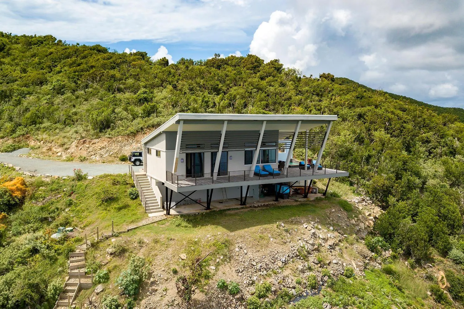 Eco Haute - Romantic Luxury Villa St John Usvi Ocean Views Private Pool 0*, East End (Saint John) 美属维京群岛