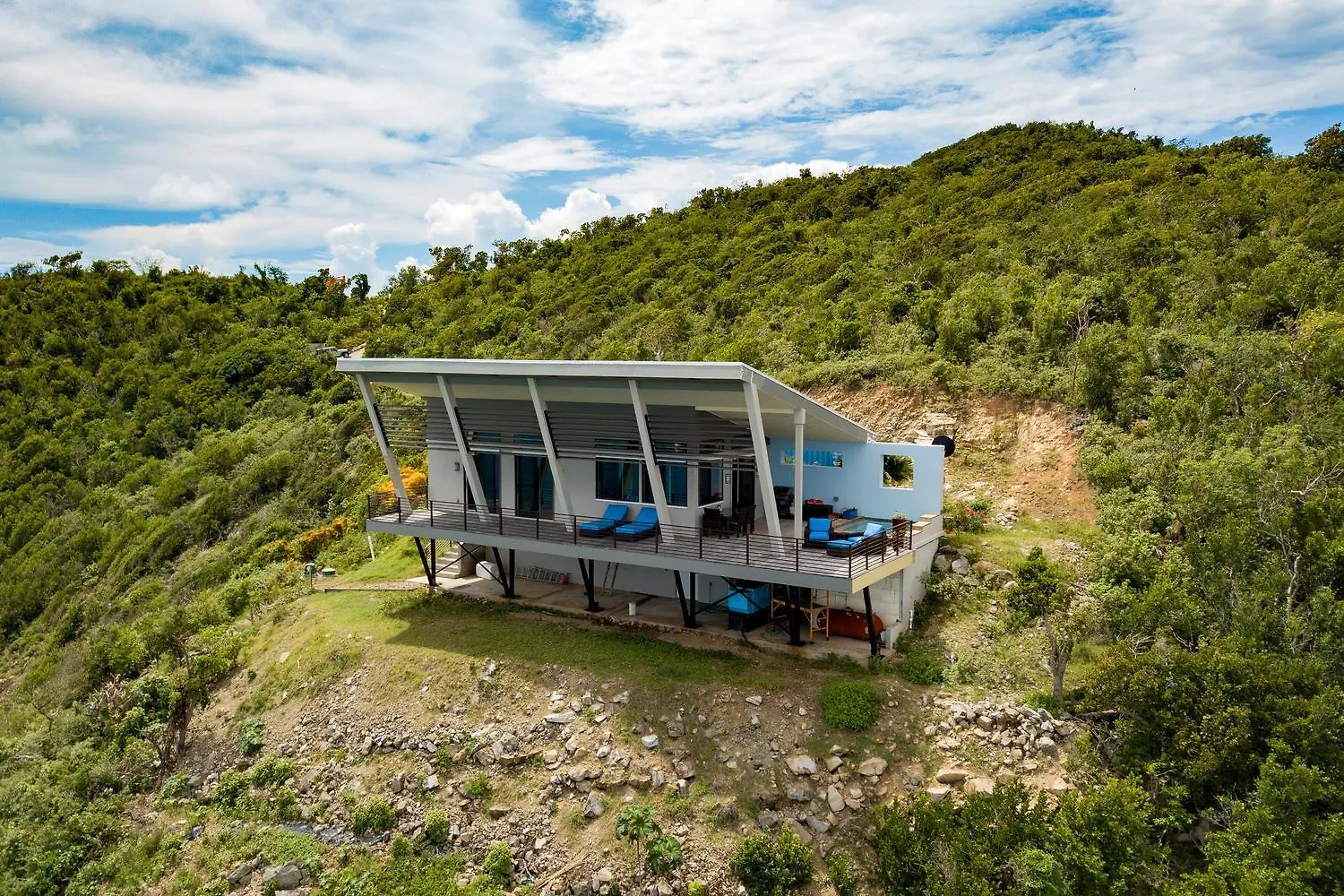 Eco Haute - Romantic Luxury Villa St John Usvi Ocean Views Private Pool